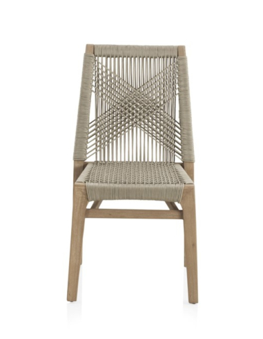 Set 4 Sillas Exterior Madera Acacia y...