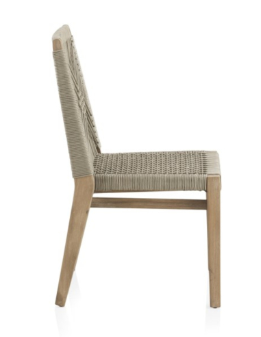 Set 4 Sillas Exterior Madera Acacia y...