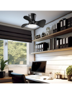 Ventilador Siux Negro 56 cm... 2