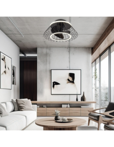 Ventilador Malabo Negro 50 cm