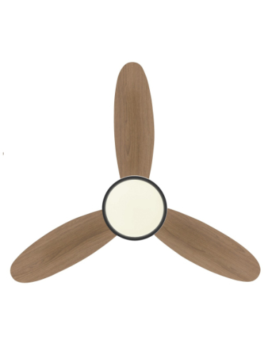 Ventilador Mahón Madera Oscura 107cm...