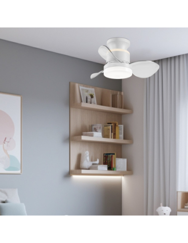 Ventilador Salento Blanco 558mm 3 palas