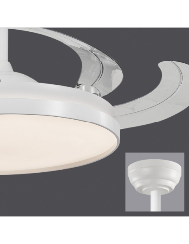 Ventilador Henry XXL Blanco 60cm 5 palas