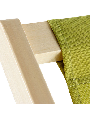 Hamaca Cancún plegable madera verde