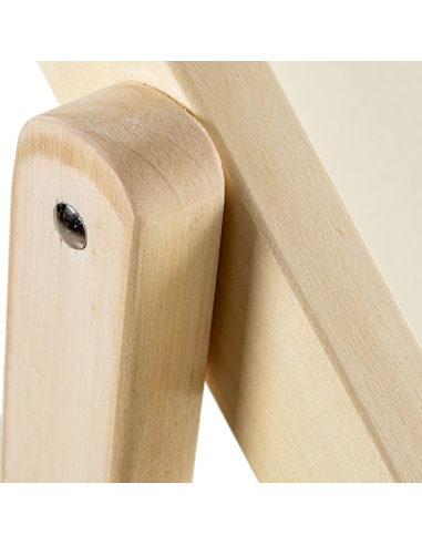 Hamaca Cancún plegable madera beige