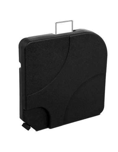 Set 4 bases lastre parasol negro