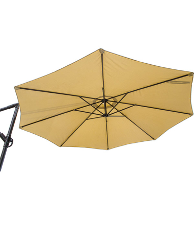 Parasol octogonal de acero y...