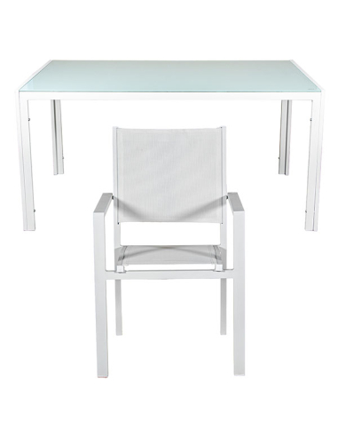 Set de comedor exterior 6 sillas...