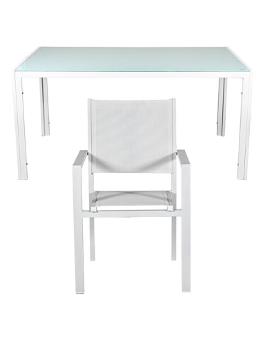 Set de comedor exterior 6 sillas...