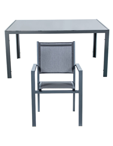 Set de comedor exterior 6 sillas...