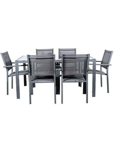 Set de comedor exterior 6 sillas...