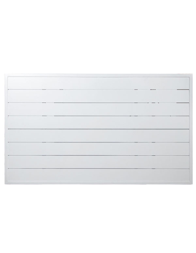 Mesa Nice exterior de aluminio blanco