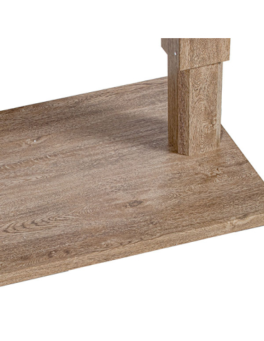 Mesa Nice exterior de aluminio crema