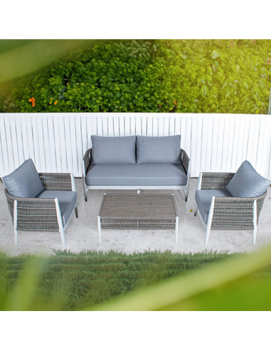 Set Maui sofá 2 plazas 2 sillones y...