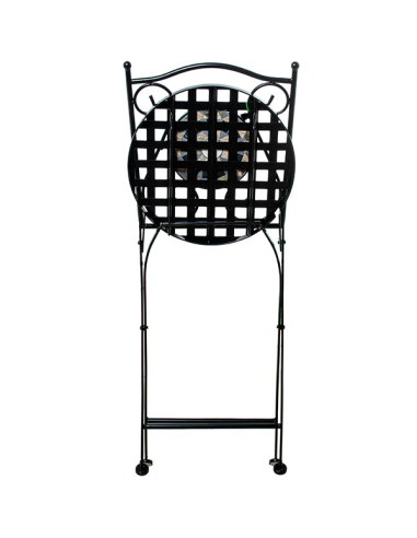 Set Miami 2 sillas y mesa hierro con...