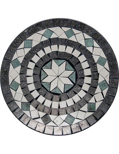 Set Miami 2 sillas y mesa hierro con...