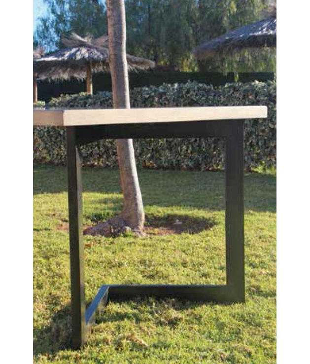 Mesa de comedor PM-13 de forja 160 x 90 cm Mesa de comedor PM-13 de forja 160 x 90 cm