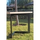 Mesa de comedor PM-13 de forja 160 x 90 cm
