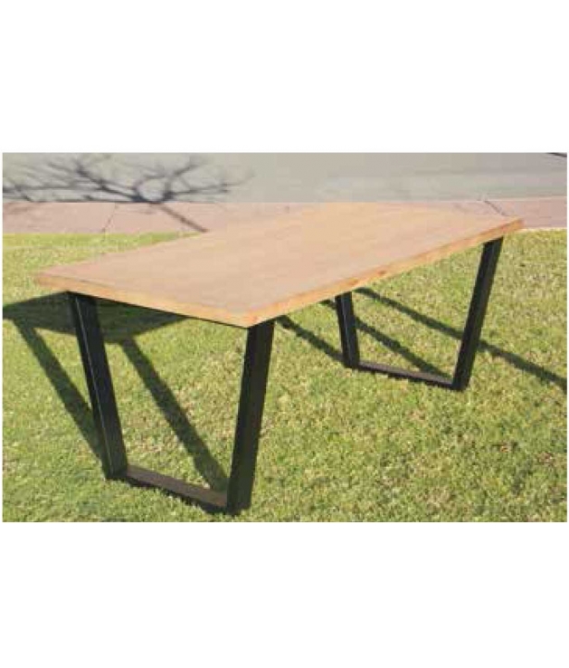 Mesa de comedor PM-14 de forja 160 x 90 cm Mesa de comedor PM-14 de forja 160 x 90 cm