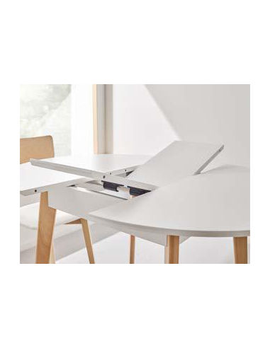 Mesa de Cocina Lacado Ana Extensible