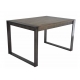 Mesa de comedor extensible AM-109 forja 130 cm