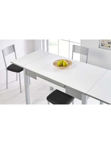 Mesa de Cocina Cristal Alba Extensible