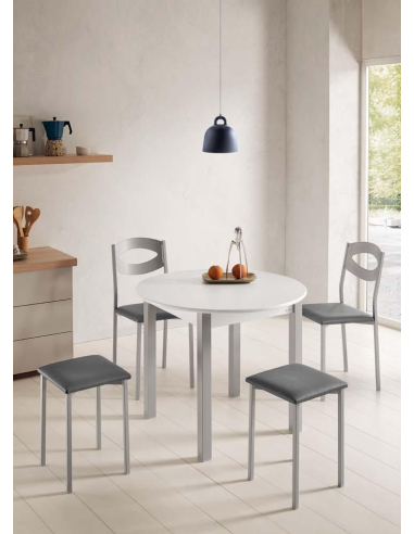 Mesa de Cocina Isla Laminado Extensible