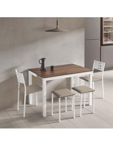 Mesa de Cocina Cristal Zara Frontal