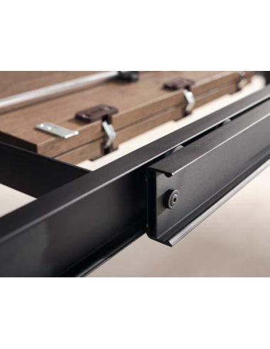 Mesa de Cocina Cristal Zumaya Extensible