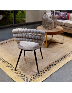 Alfombra yute 100 cm... 2
