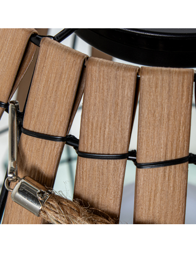 Lámpara solar pera pie vela LED