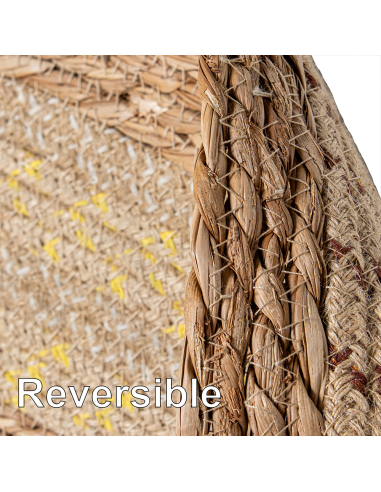 Alfombra espiral mimbre 150 cm...