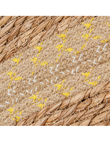 Alfombra espiral mimbre 150 cm...