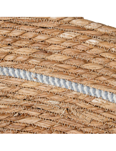 Alfombra espiral mimbre 120 cm...