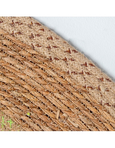 Alfombra espiral mimbre 150 cm...