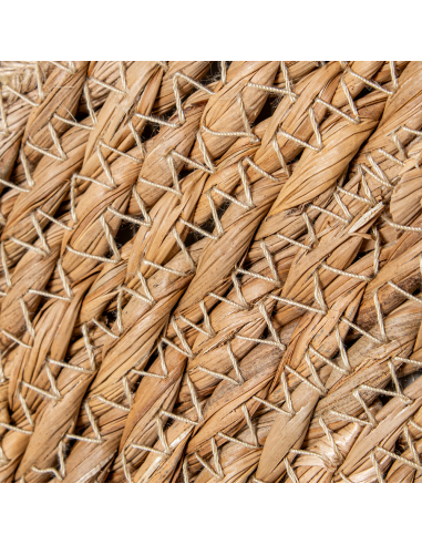 Alfombra espiral mimbre 120 cm...