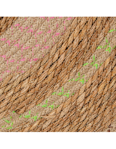 Alfombra espiral mimbre 120 cm...