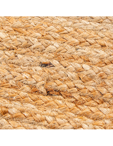 Alfombra yute 170 cm rectangular calado