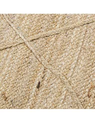 Alfombra yute 230 cm natural rombos