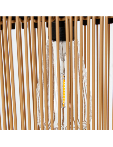 Lámpara solar pie bombilla tungsteno