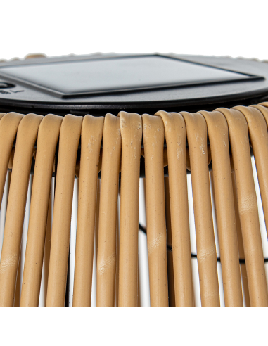 Lámpara solar sobremesa/pie vela LED...