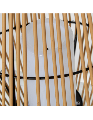 Lámpara solar pie vela LED cónica