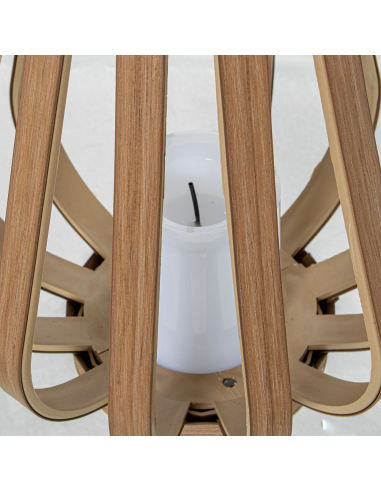 Lámpara solar sobremesa vela LED...