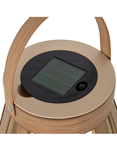 Lámpara solar sobremesa vela LED...