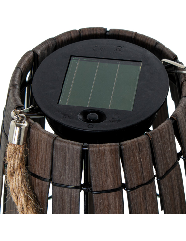 Lámpara solar alargada sobremesa/pie...