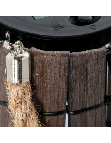 Lámpara solar alargada sobremesa/pie...