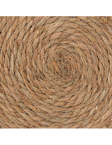Alfombra redondeles mimbre 150 cm Alfombra redondeles mimbre 150 cm