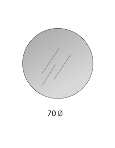 Espejo redondo Joel 70 cm 2