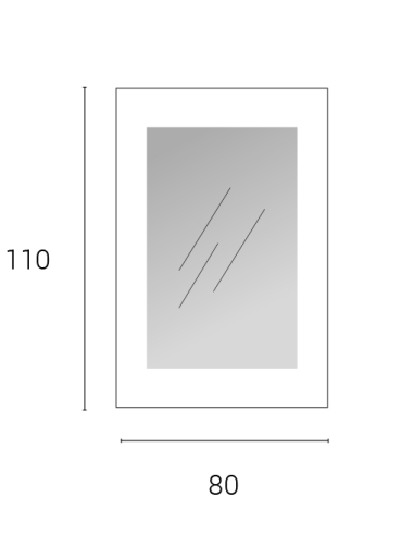 Espejo con Marco Kate