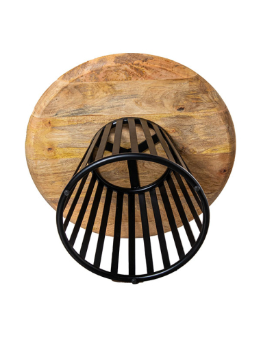 Mesa auxiliar redonda baja cónica...